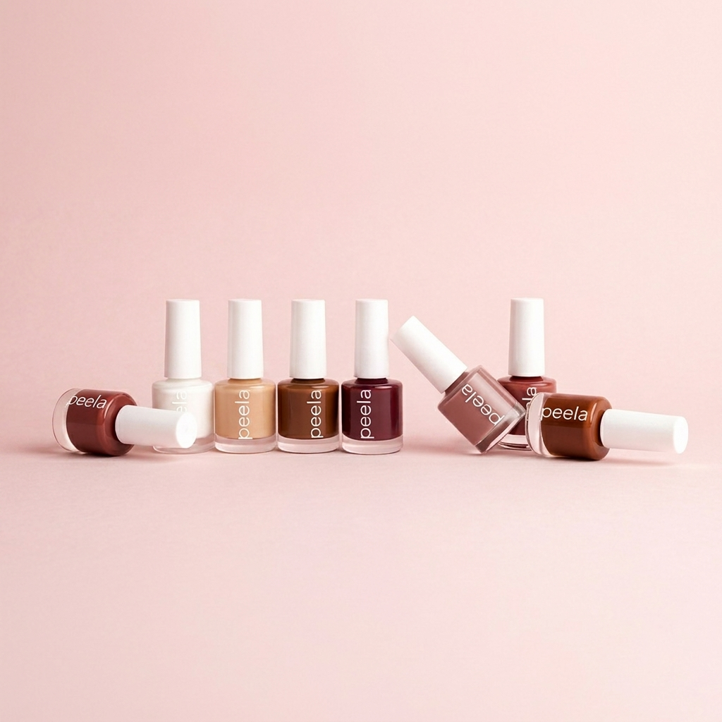 Peela Peelable Nail Polish Signature Set 10ml x 6 Shade Collection